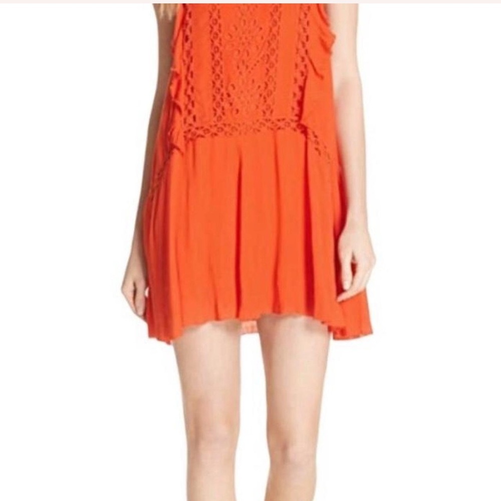 Free People Floral Print Tag